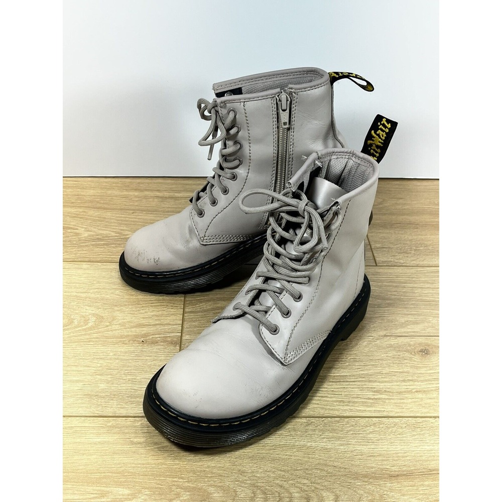 Dr. Martens Ankle‎ Boots Leather Zip Up AirWair Boots US 3 EU 34
